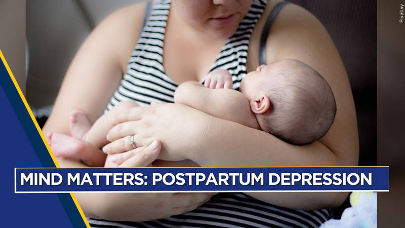 Many women deal with postpartum depression after giving birth.