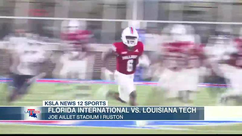 Louisiana Tech's Smoke Harris during Saturday's game at Louisiana Tech